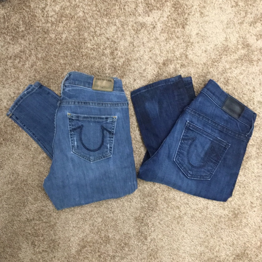 True Religion skinny jeans